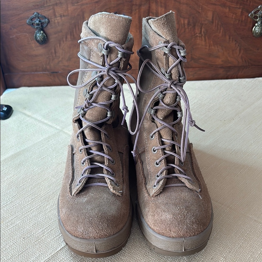 McRae Army Combat Boot, Goretex Boots Coyote/Desert Men’s Size 7.5N